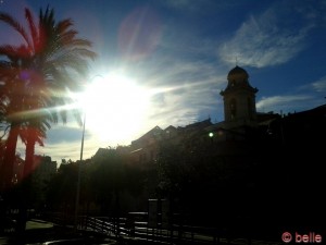 Sonne in Genua