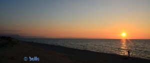 Sunset in Nicotera Marina