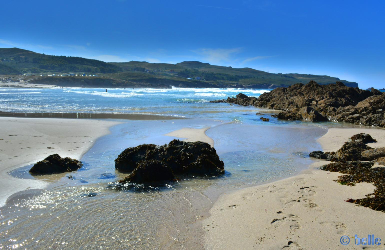 Spain – Galicia – La Coruña – Ferrol – Prioiro – Playa de Santa Comba ...
