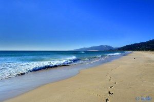 Playa de los Lances Norte - N-340, 11380 Tarifa, Cádiz, Spanien – November 2015