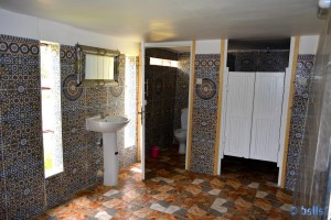 Toilet and Shower - Camp le Calme - Aguerd - Tamanar - Marrakech - Marocco
