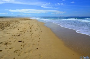 ...Deine Spuren im Sand... *träller* - Playa de los Lances Norte - Tarifa – Spain