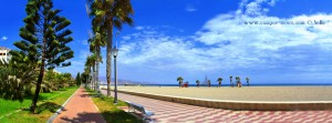 Promenade am Playa la Romanilla – Spain