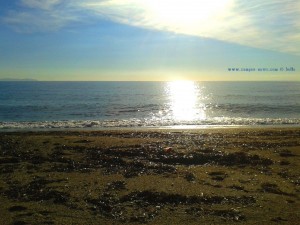 ...nur noch 21°C warm das Wasser – Playa las Salinas – Spain