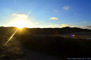 Die Sonne verabschiedet sich gleich - Praia da Bordeira – Portugal