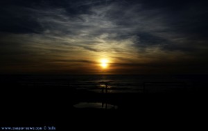 Sunset at Praia das Pedras Negras – Portugal