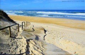 Steg zum Strand - Praia das Pedras Negras - Portugal