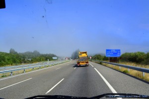 Wir fahren in den Nebel - On the Road – Spain