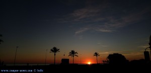 SmartPhone neffos Kamera - Sunset at Cunit Playa – Spain