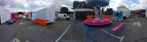Funpark in Area Sosta Camper Pélissanne - Bouches-du-Rhône - Provence-Alpes-Côte d'Azur – France – March 2018