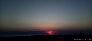 Sunset in Ikismos Lefkes – Greece
