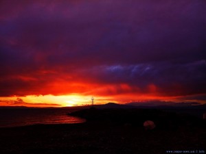 Sunset at Akrogiali – Greece