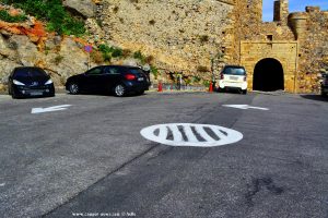Kreisverkehr vor Monemvasia – Greece