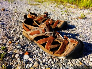 Vergessene Schuhe in Sankt Jakob im Rosental – Austria