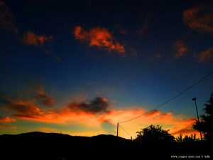 Sunset in Casella – Italy
