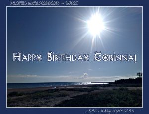 Happy Birthday Corinna! 🎀🎁🥂🍾🎂🎊🎉✨🎇🎈